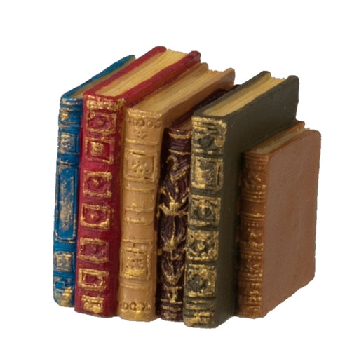 Row of Antique Books, Resin